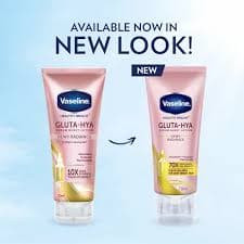 لوسیون بدن سرمی وازلین Vaseline مدل GLUTA – HYA Dewy Radiance حجم 330 میل