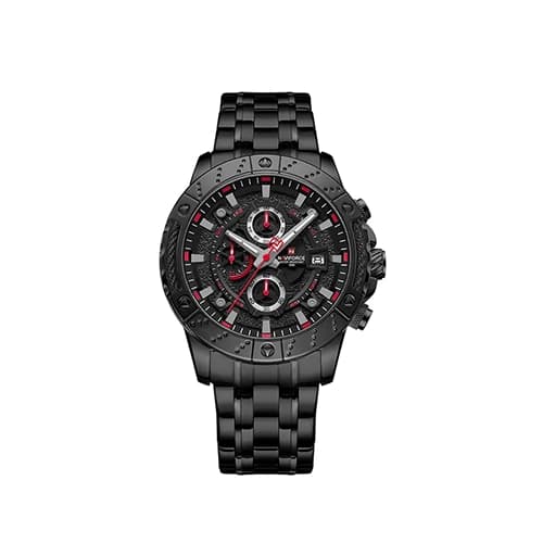 ساعت مچی مردانه نیوی فورس NAVIFORCE NF9227 B/R/B