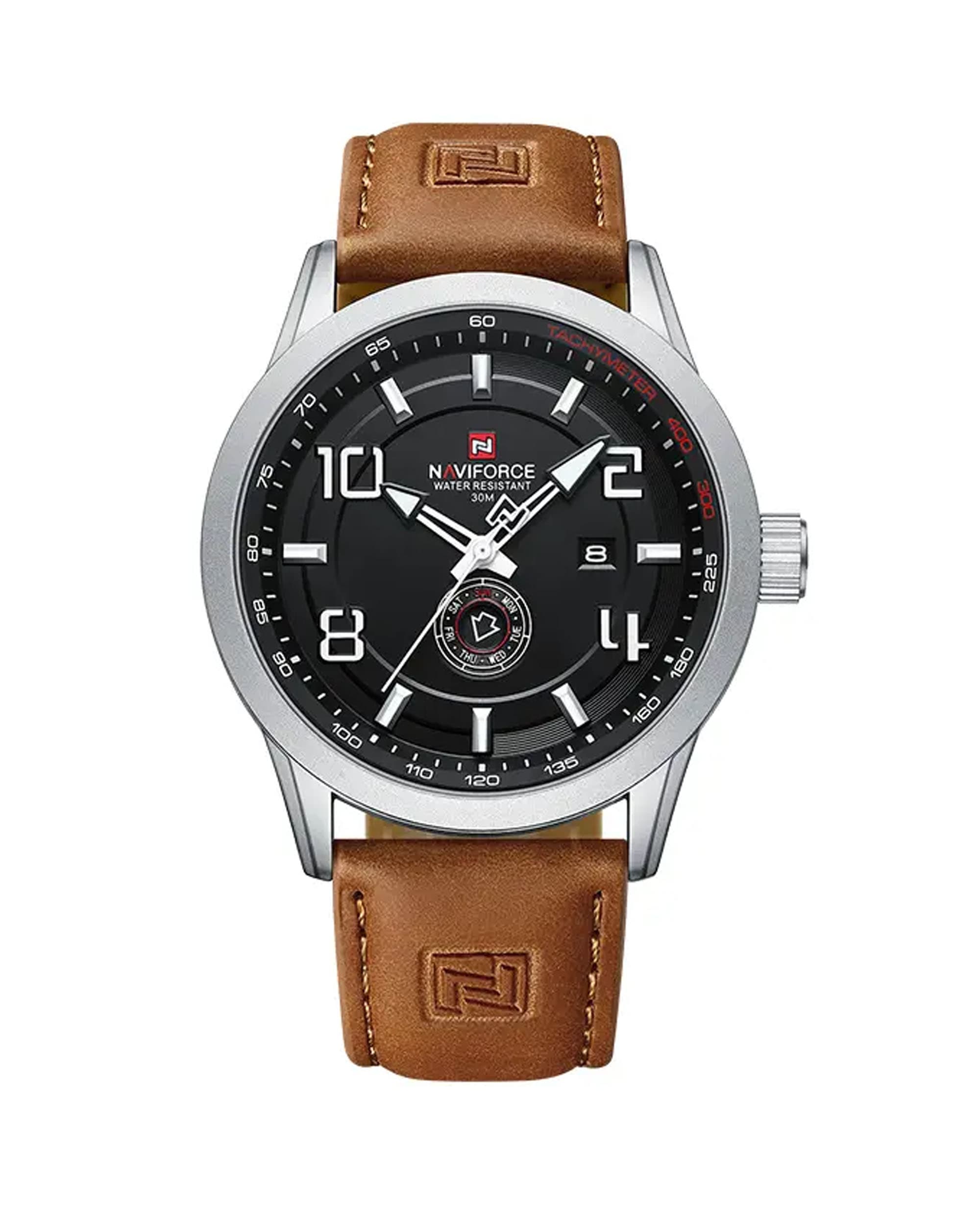 ساعت مچی مردانه نیوی فورس NAVIFORCE NF9229 S/W/L.BN — تصویر ۲