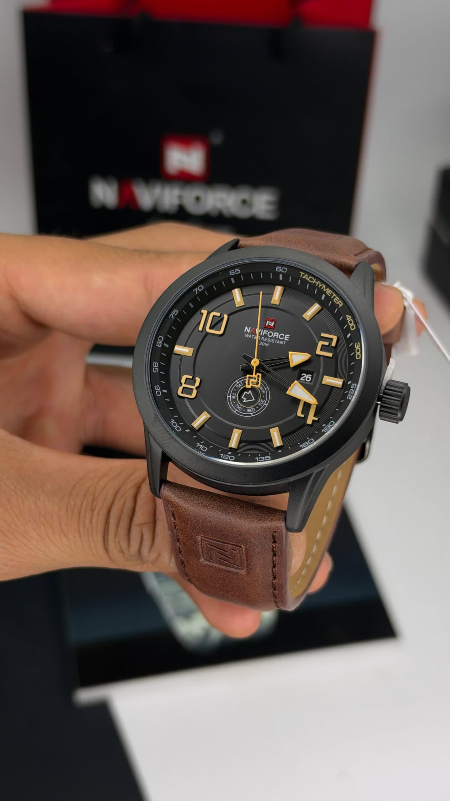 ساعت مچی مردانه نیوی فورس NAVIFORCE NF9229 S/W/L.BN — تصویر ۶
