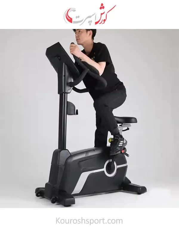 دوچرخه ثابت ایستاده باشگاهی پریکور DFT-F1 — تصویر ۵