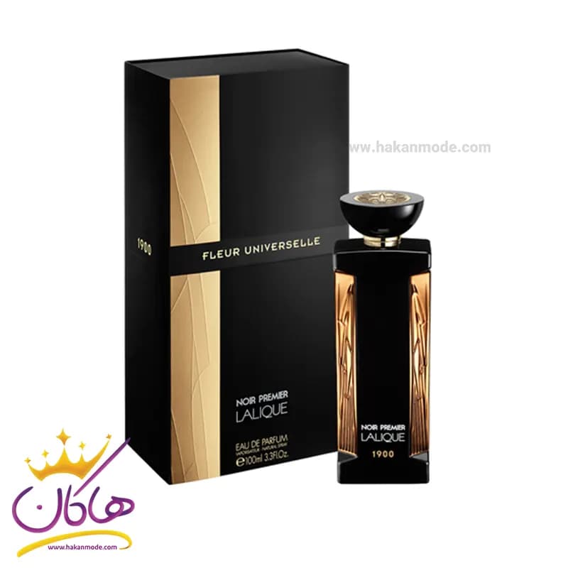 عطر ادکلن لالیک نویر پرمیر فلور یونیورسال 1900 — تصویر ۲