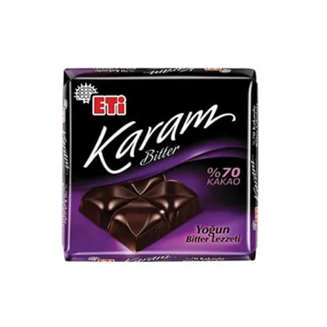 اتی کارام شکلات تلخ %70 60 گرم — تصویر ۵