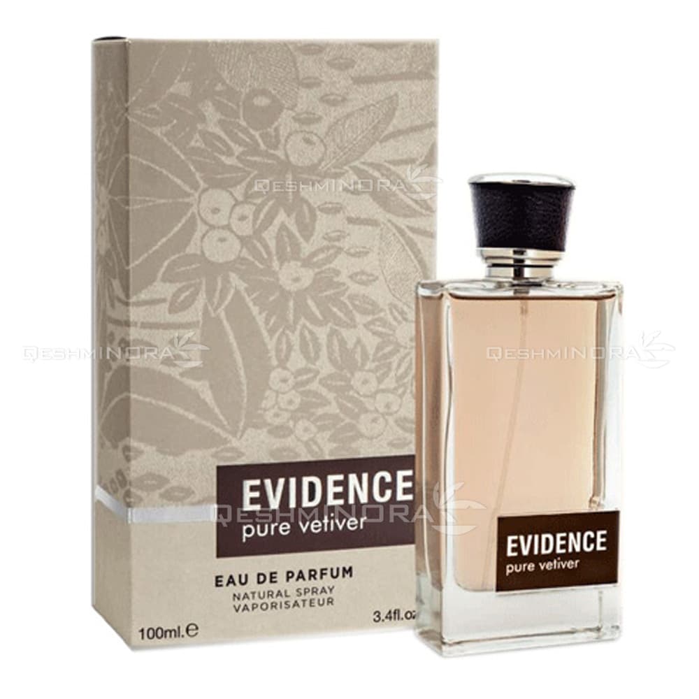 ادکلن اویدنس پور وتیور فرگرانس ورد Evidence Pure Vetiver Fragrance World