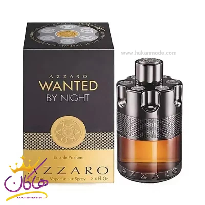 عطر ادکلن مردانه آزارو وانتد بای نایت 100 میل — تصویر ۲