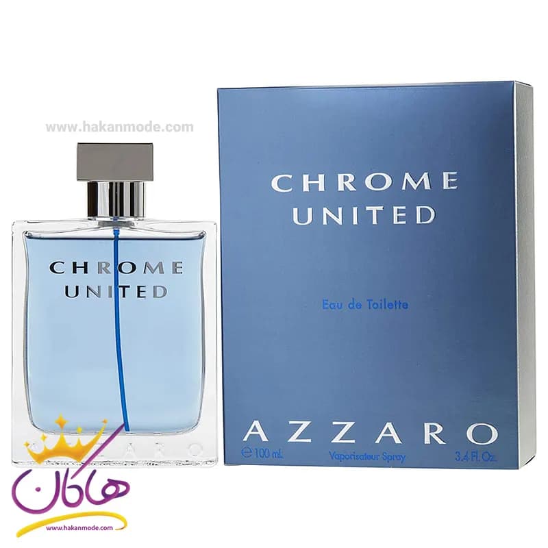 عطر ادکلن آزارو کروم یونایتد ادوتویلت مردانه 100 میل — تصویر ۲