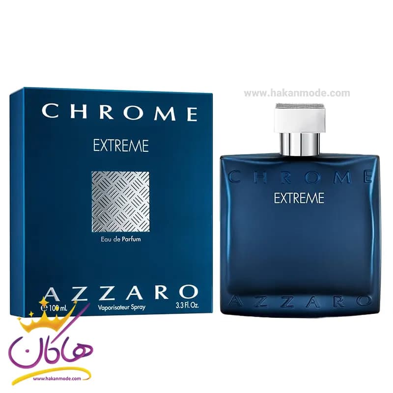 عطر ادکلن آزارو کروم اکستریم مردانه 100 میل — تصویر ۲