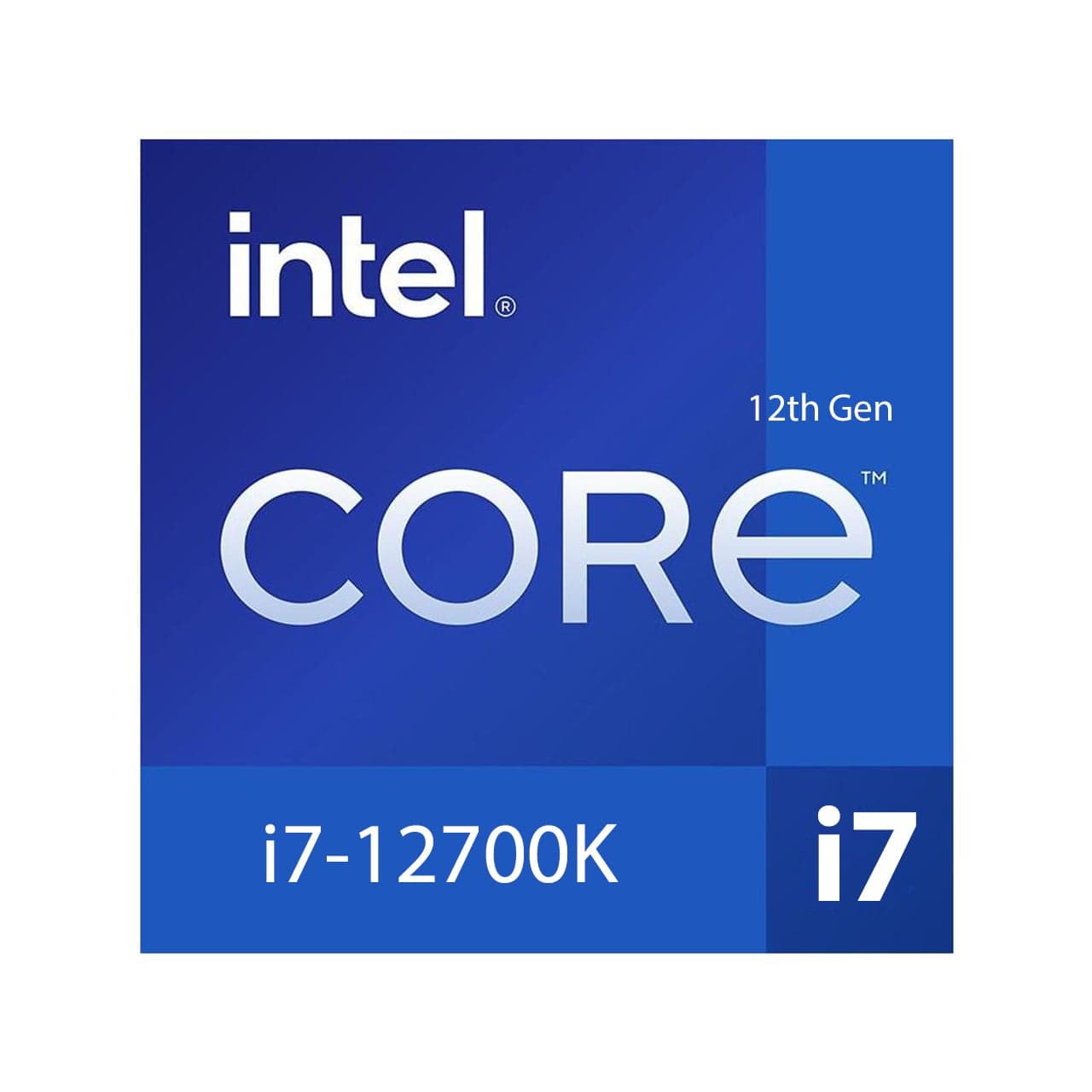 پردازنده بدون باکس اینتل سری Alder Lake مدل i7-12700K