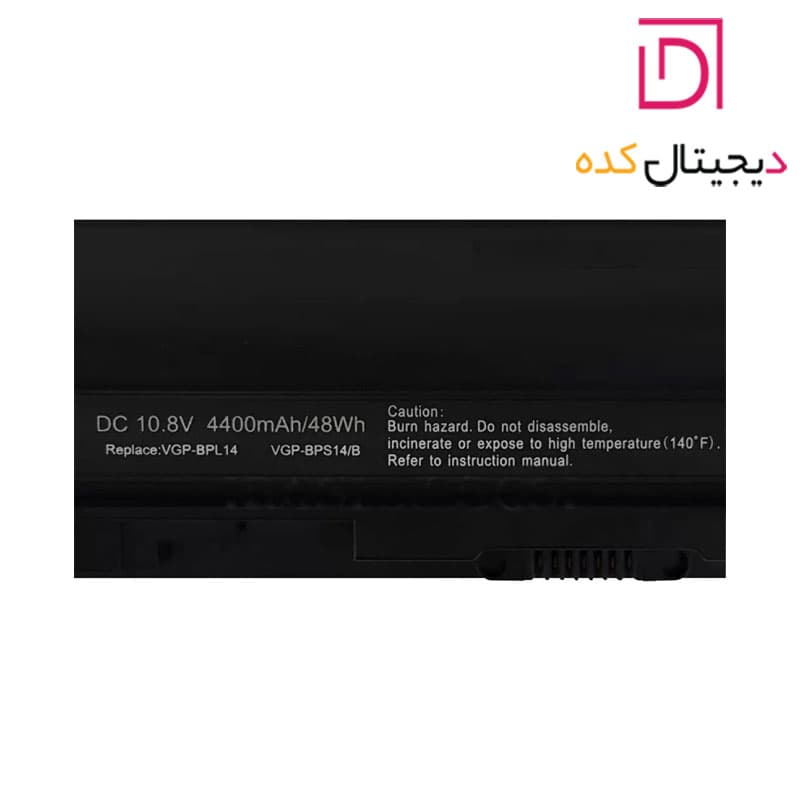 باتری لپ تاپ سونی BPS14-6Cell مشکی — تصویر ۴