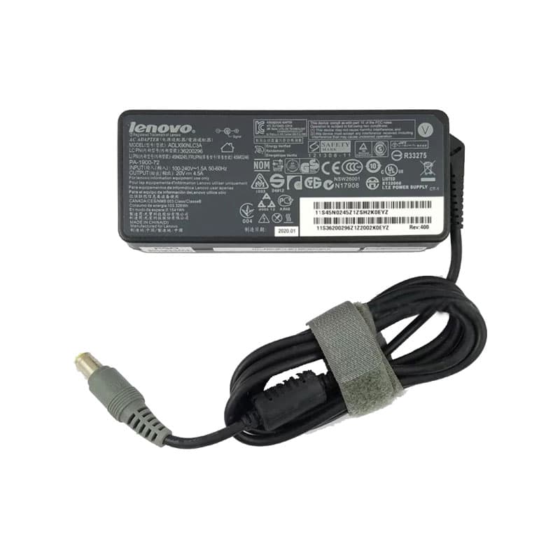 آداپتور لپ تاپ لنوو 20V 4.5A برند GIMO PLUS سردلی سرفیش 5.5*7.9 میلی متر — تصویر ۶