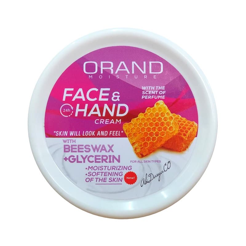 کرم مرطوب کننده اورند کاسه ای حاوی موم زنبور عسل حجم 180mL