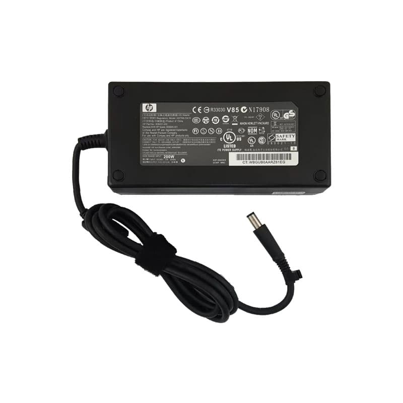 آداپتور لپ تاپ اچ پی 19.5V 10.3A | برند Gimo Plus | وات 200 | سرفیش سردلی