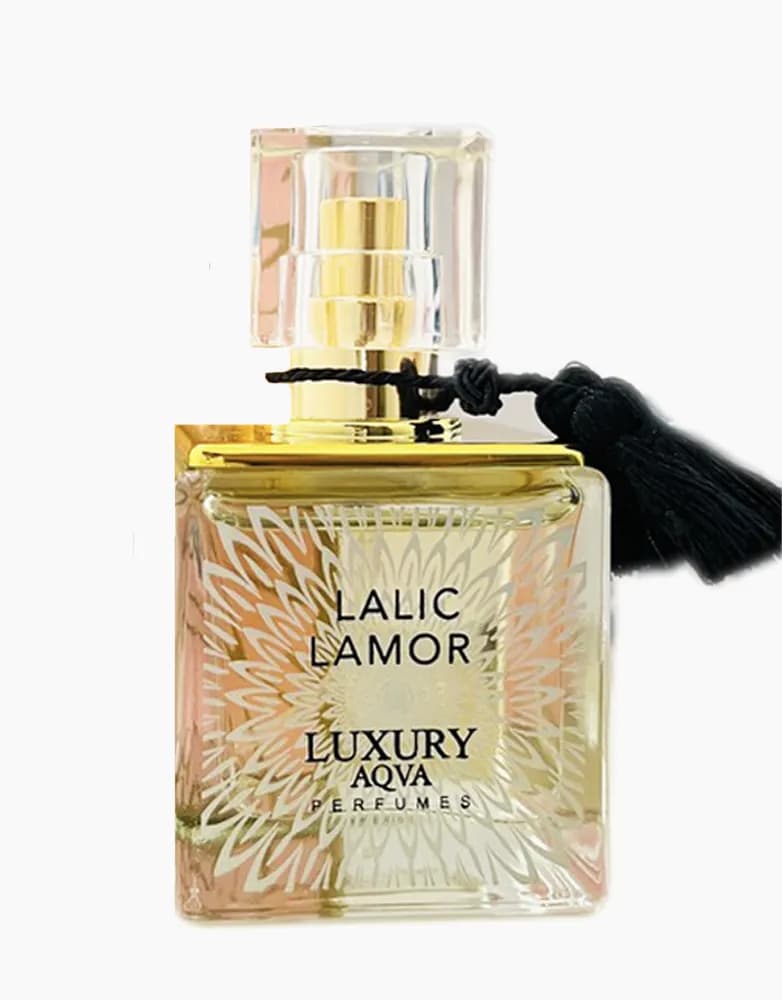 ادکلن مینی لالیک لامور برند لاکچری آکوا LUXURY AQUA | حجم 30 میل — تصویر ۴