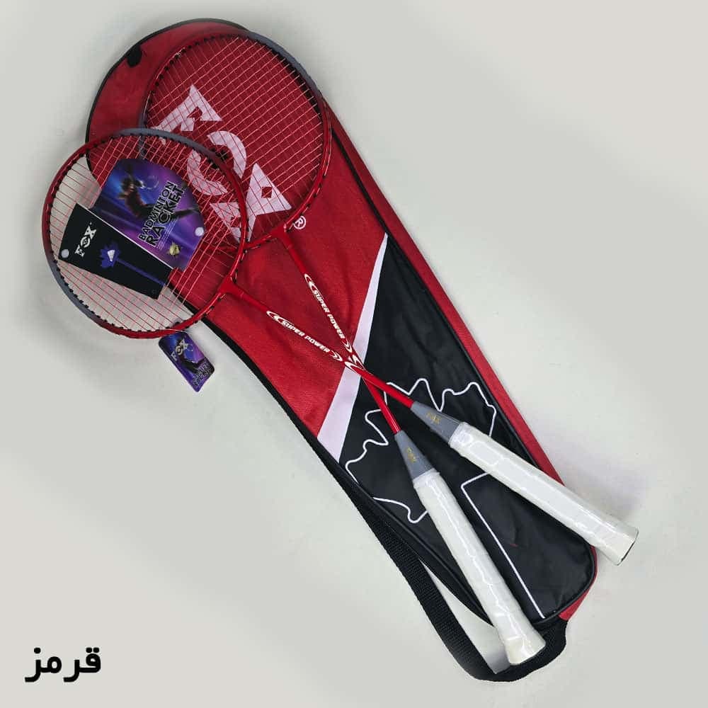 راکت بدمینتون مدل FOX-6636 بسته دو عددی — تصویر ۶