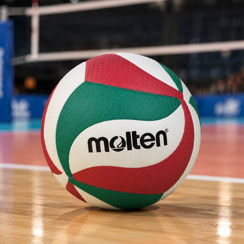 توپ والیبال مولتن زنبوری 6000 molten v5m — تصویر ۴