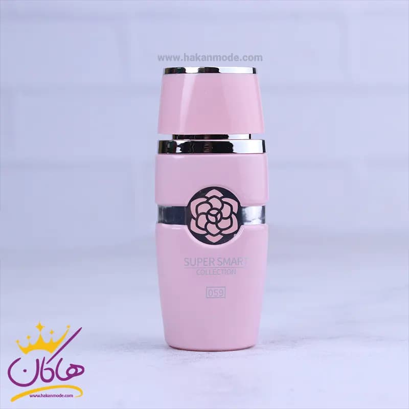 ادکلن جیبی سوپر اسمارت زنانه 059 یارا صورتی 25 میل — تصویر ۴