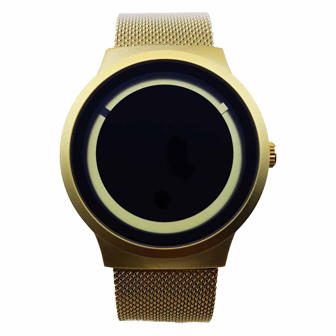 ساعت مچی زیرو مدل ZiiiRO ECLIPSE Steel Gold