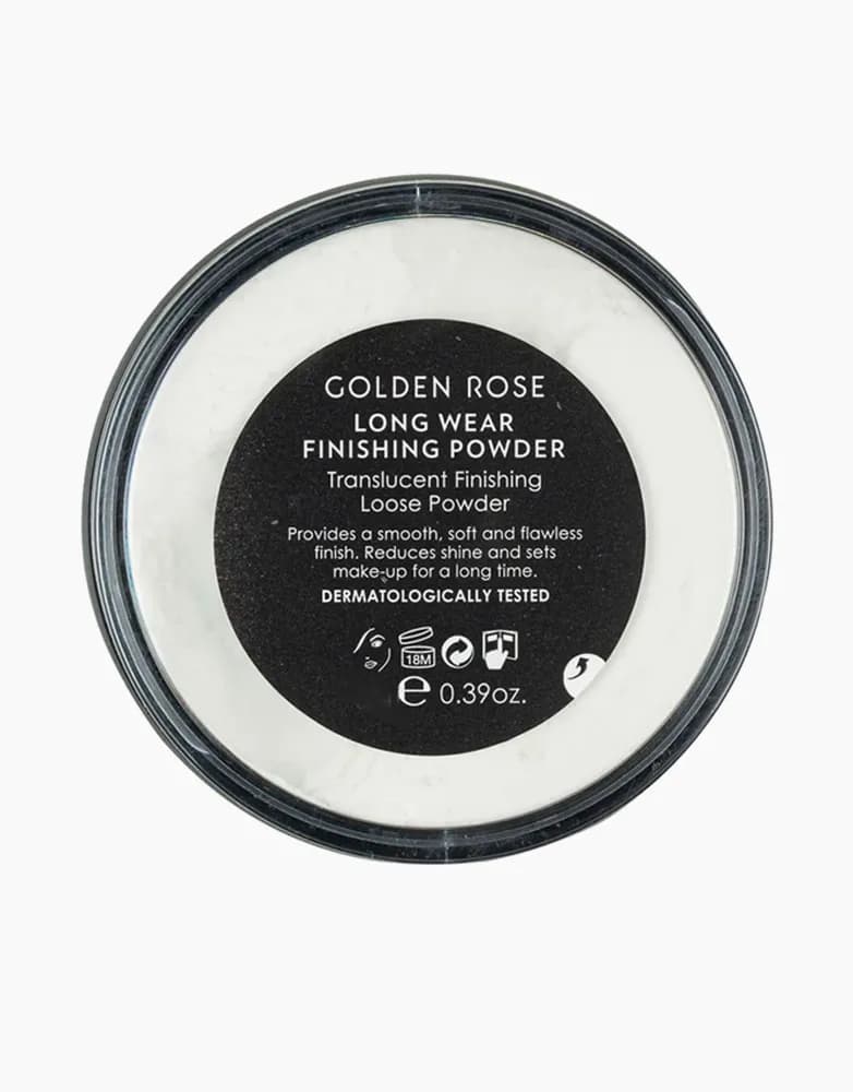 پودر فیکس گلدن رز GOLDEN ROSE مدل بی رنگ — تصویر ۳