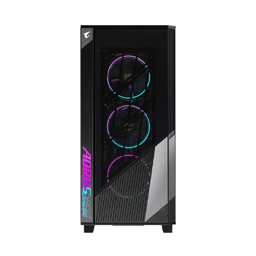 GigaByte AORUS C500 Glass Black Mid Tower Gaming Case — تصویر ۵