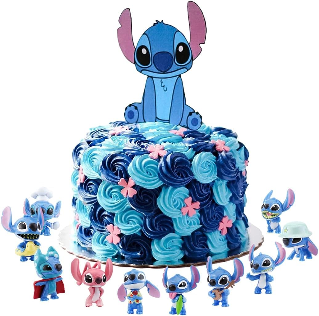فیگور مدل لیلو و استیچ Lilo & Stitch مجموعه 10 عددی — تصویر ۱۲