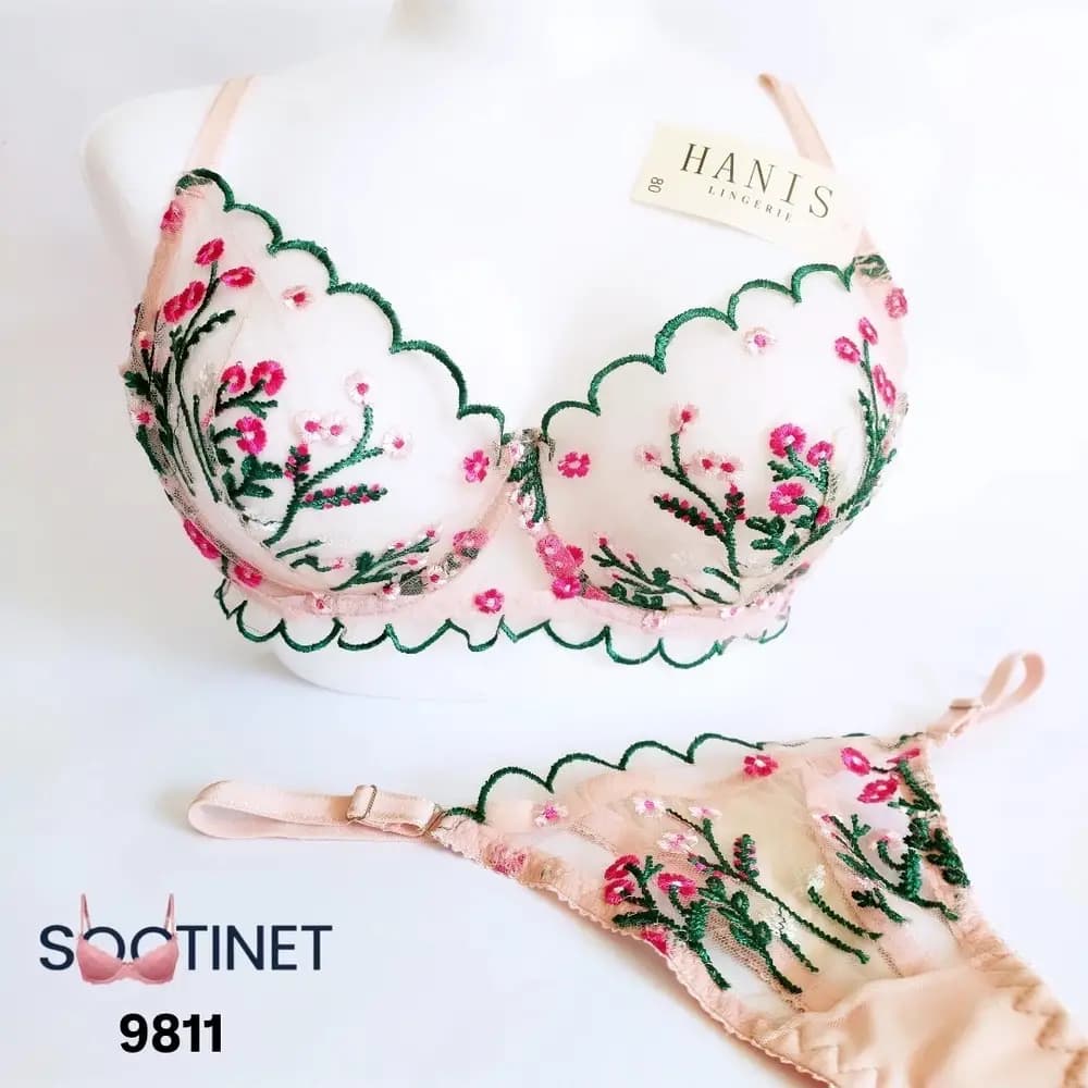 ست شورت و سوتین فانتزی هانیس 9811 — تصویر ۶