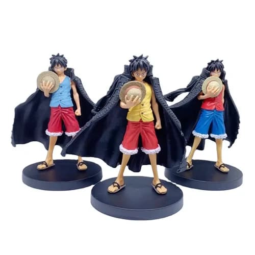 فیگور مدل مانکی دی لوفی Monkey D Luffy طرح وان پیس One Piece مجموعه 3 عددی — تصویر ۸