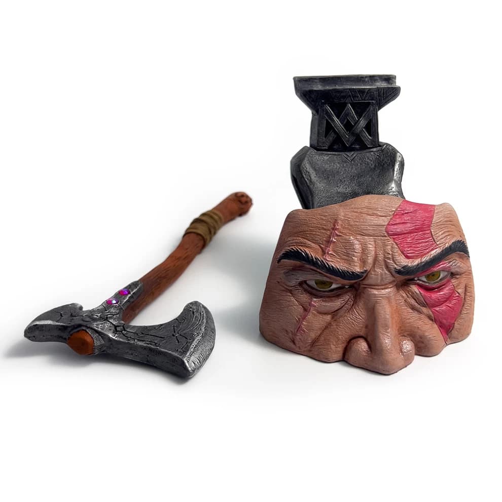 استند دسته کریتوس Kratos مدل (گاد آف وار) خدای جنگ God of War (دست ساز) — تصویر ۶