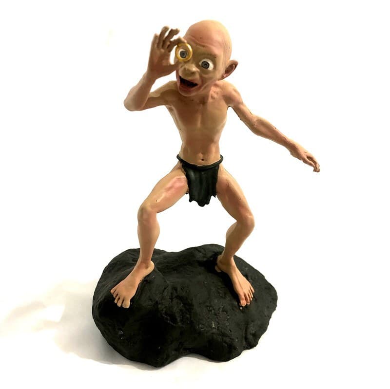 فیگور گالوم Gollum مدل ارباب حلقه ها The Lord of the Rings (دست ساز) — تصویر ۱۲