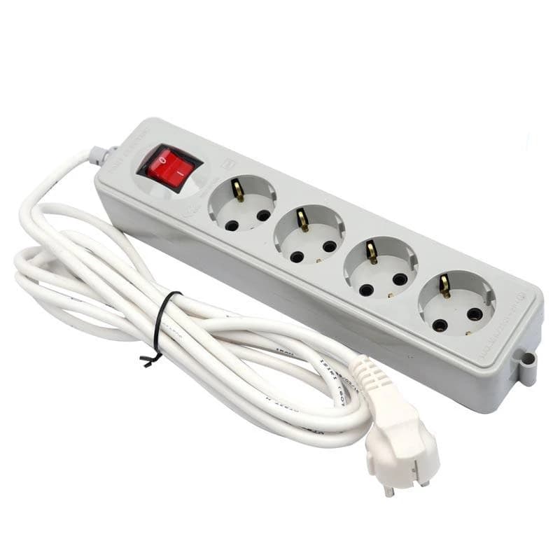 سیم سیار 4 خانه ارتدار پارت الکتریک کابل 3 مدل 294