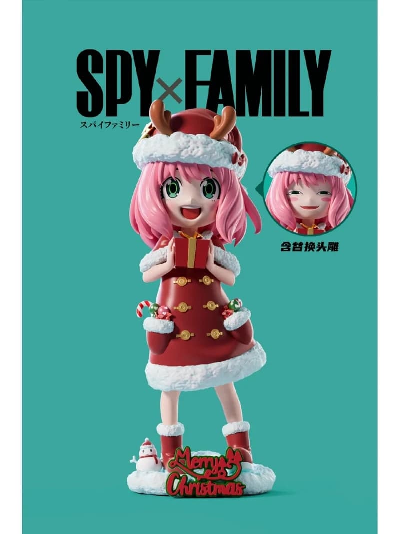 فیگور مدل آنیا فورجر Anya Forger طرح خانواده جاسوس Spy × Family (کریسمس) — تصویر ۱۲