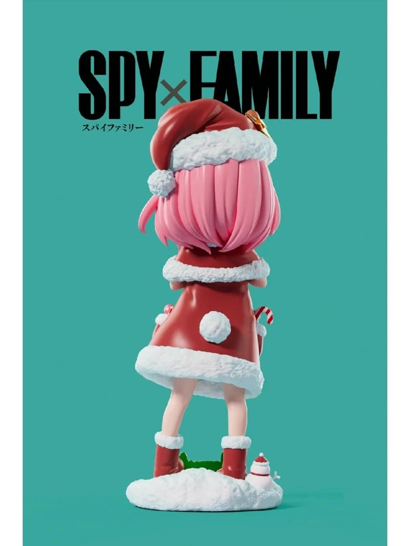 فیگور مدل آنیا فورجر Anya Forger طرح خانواده جاسوس Spy × Family (کریسمس) — تصویر ۷