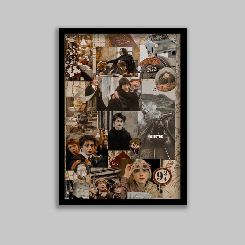 تابلو مدل هری پاتر Harry Potter کد LA-G10575-2 — تصویر ۲