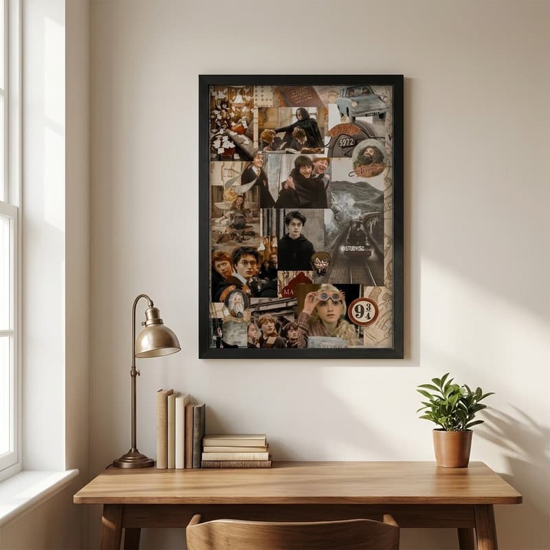 تابلو مدل هری پاتر Harry Potter کد LA-G10575-2 — تصویر ۳