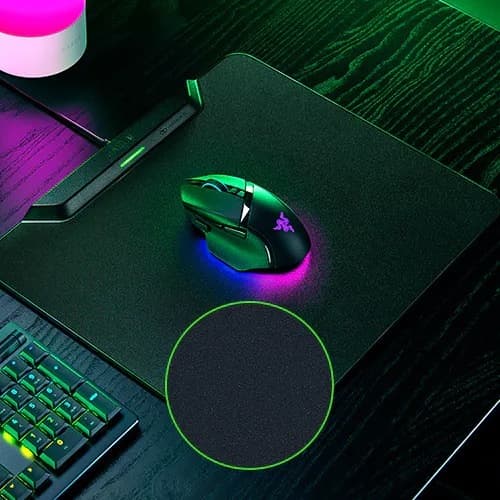 پد موس Razer HyperFlux V2 Wireless Hard Surface Edition — تصویر ۲