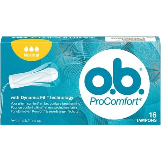 تامپون ob مدل پرو کامفورت PRO COMFORT سایز نرمال — تصویر ۳
