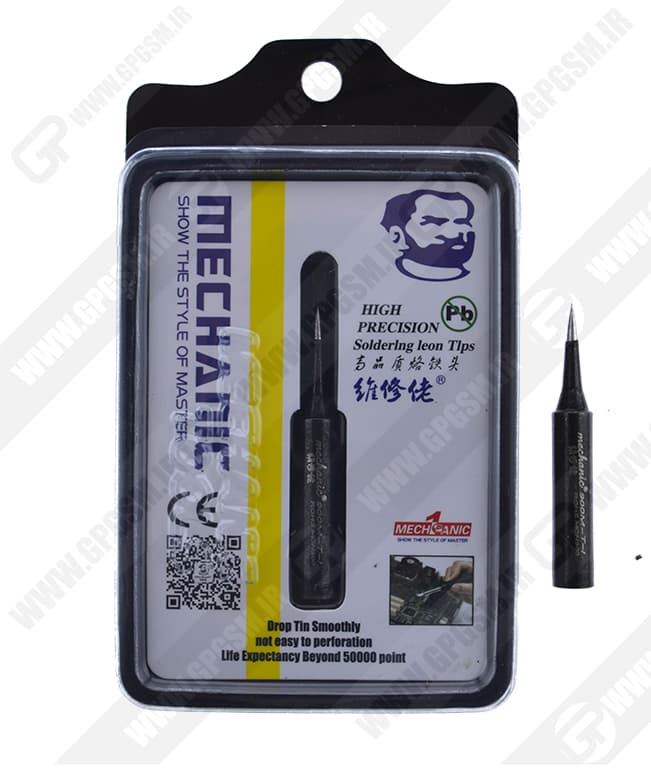 نوک هویه مکانیک مشکی MECHANIC SOLDERING TIP BLACK — تصویر ۲
