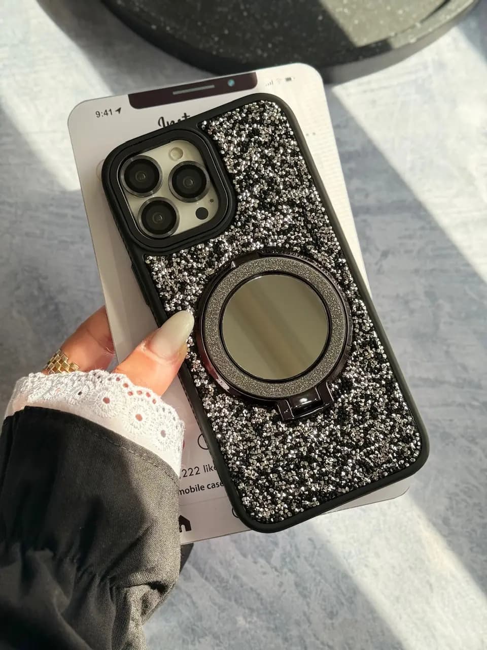 قاب Mirror Diamonds استند شو (کدC2129) — تصویر ۶
