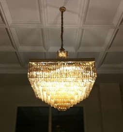 لوستر کریستالی 10090 با قطر 100 — تصویر ۳