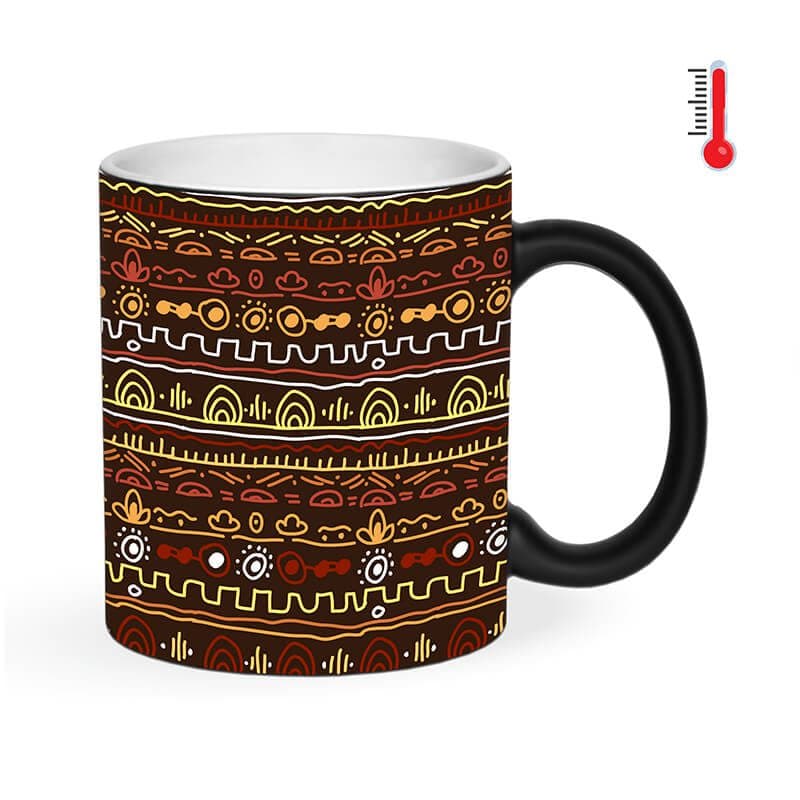 ماگ حرارتی طرح پترن خطی کد 1760 — تصویر ۱۲