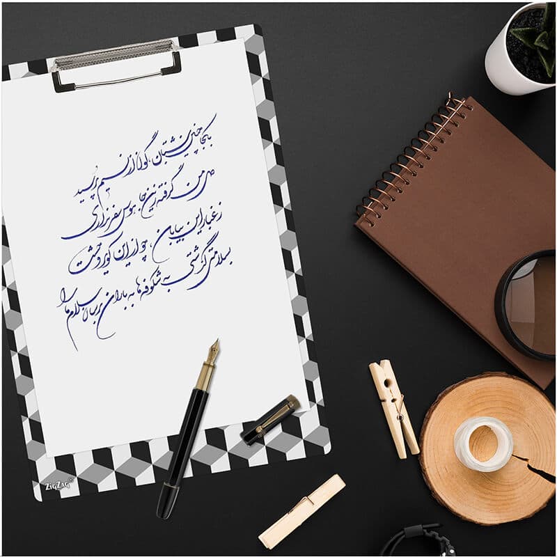 تخته شاسی طرح مکعب سه بعدی کد W7048 — تصویر ۷