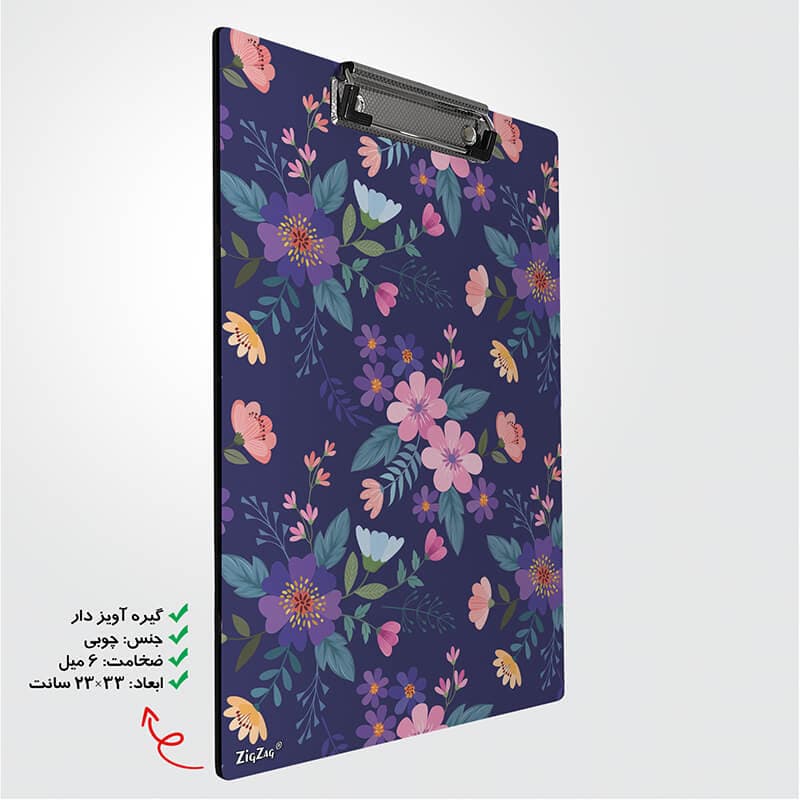 تخته شاسی طرح گل کد W7051 — تصویر ۶