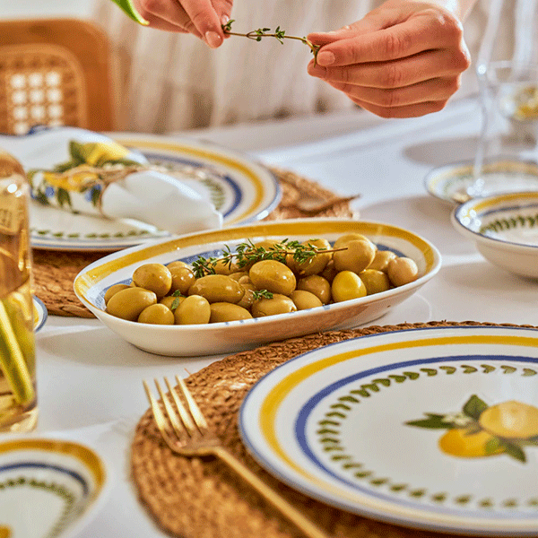 سرویس غذا خوری 6 نفره 50 پارچه بلا میسون مدل Lemoncello — تصویر ۸