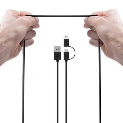کابل پرومیت Micro USB/Lightning مدل Linkmate DUO — تصویر ۵