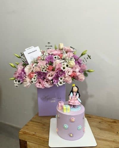 سبد گل و کیک به مناسبت پیروزی در انتخابات مجلس — تصویر ۲