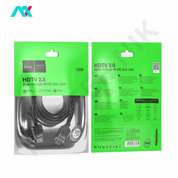 کابل HDMI هوکو مدل US09 — تصویر ۶