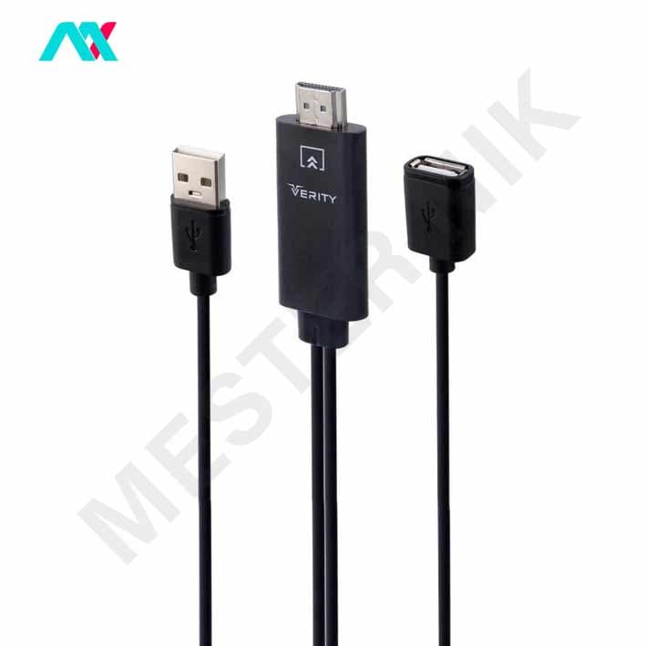 کابل تبدیل USB3.0 به HDMI وریتی 2 متری مدل V-HD14