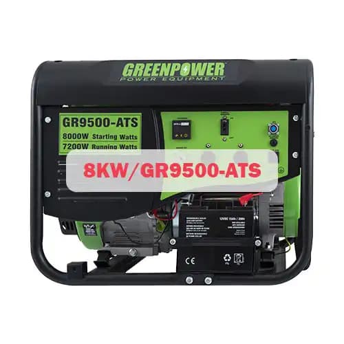 موتور برق بنزینی گرین پاور مدل GR9500-ATS — تصویر ۲
