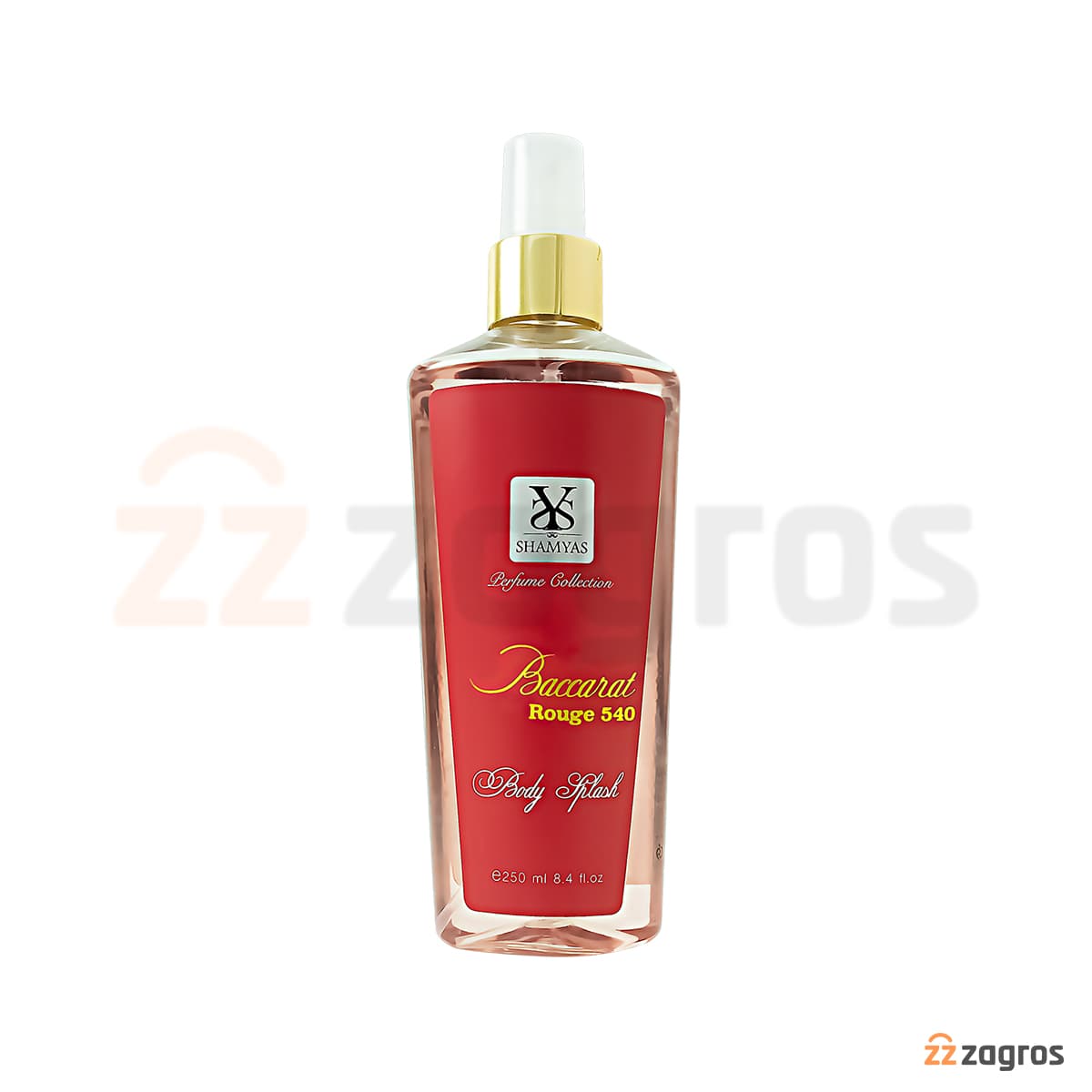 بادی اسپلش شمیاس مدل Baccarat Rouge 540 حجم 250 میل — تصویر ۴