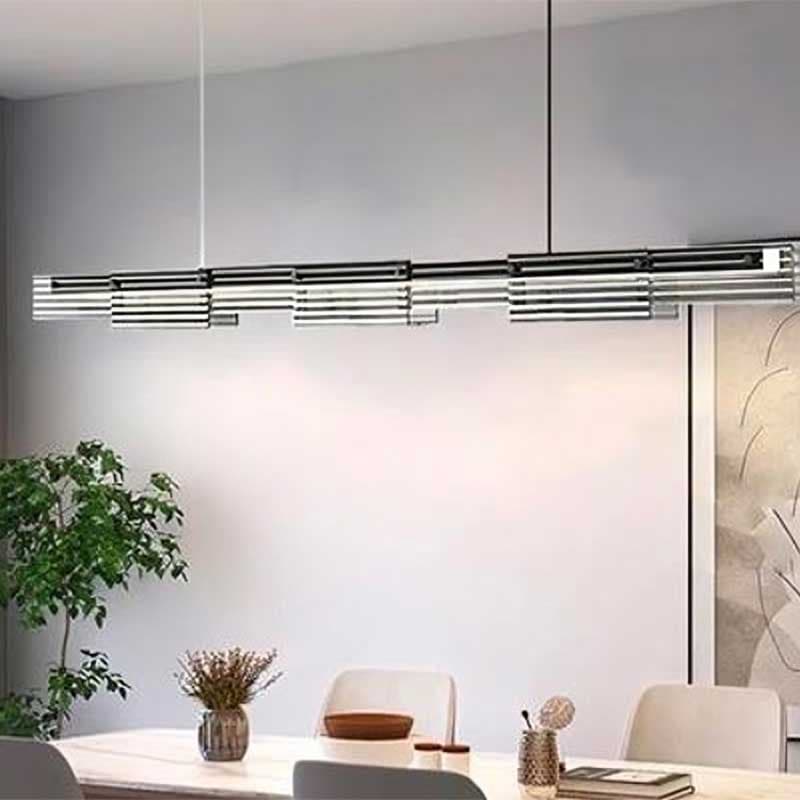 لوستر آویز مدرن مدل Rectangles linear کد L274