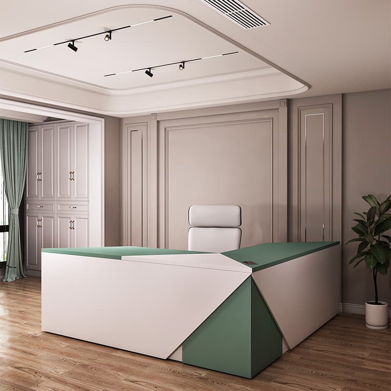 میز مدیریتی سازینه چوب لاوسون